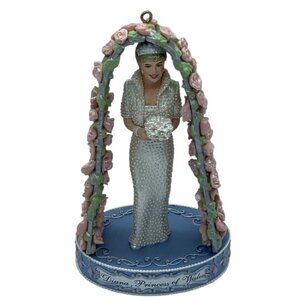 Princess‎ Diana 10th Anniversary Heirloom Ornament Carlton Cards Boxed Wedding